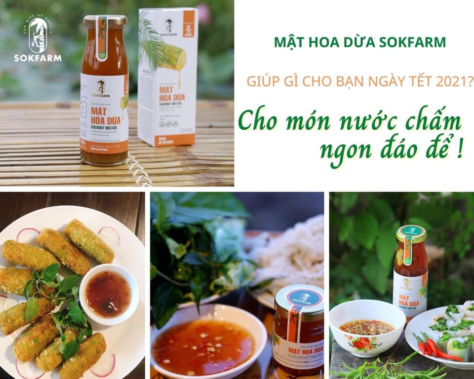 Mật Hoa Dừa Sokfarm ( 65g)