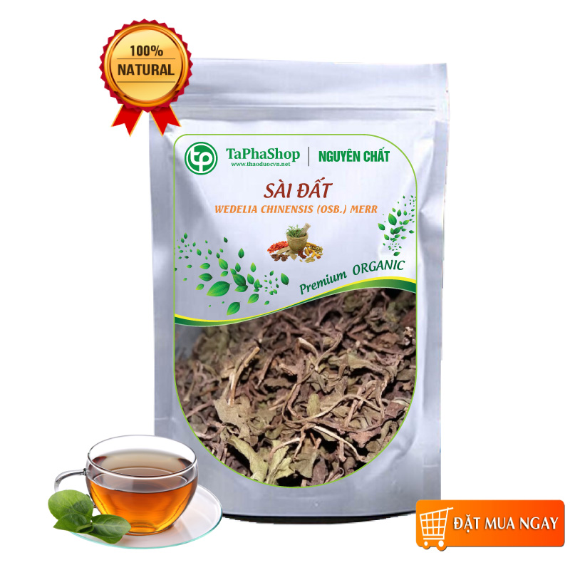 Cây sài đất sấy khô 500g - tấn phát
