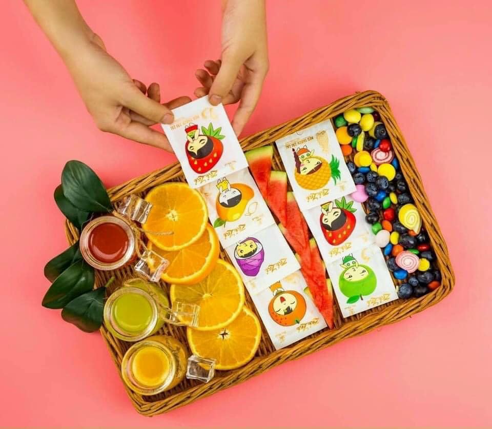 [1kg THẠCH ZAI ZAI] Thạch Zai Zai Đức Hạnh Mix Vị Siêu Ngon (đóng 500GR/túi kẹo thạch zaizai CTY Đức Hạnh) ĂN LÀ MÊ