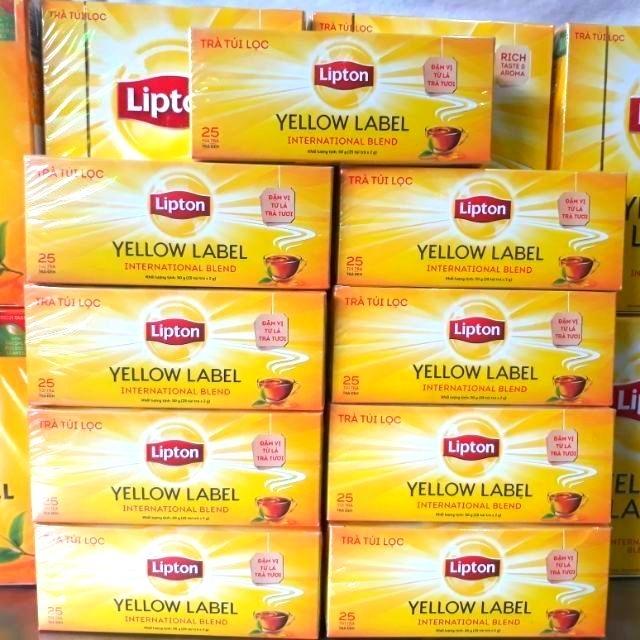 TRÀ LIPTON TÚI LỌC 25 GÓI