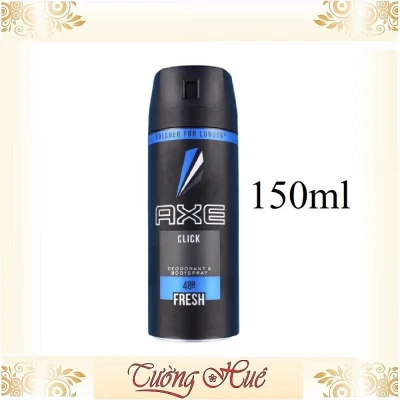 Xịt Khử Mùi Toàn Thân Axe Deodorant Body Spray CLICK - 150ml