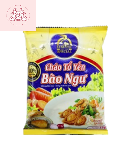 Combo 10 gói Cháo Tổ Yến Bào Ngư (55g/gói)