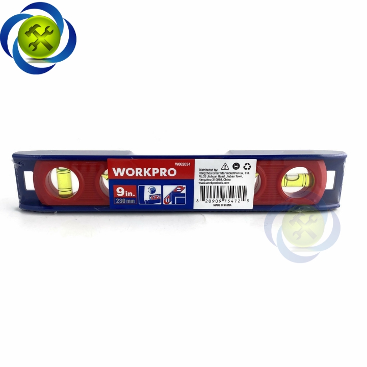 [HCM]Thước thủy đo góc Workpro W062034 không có từ