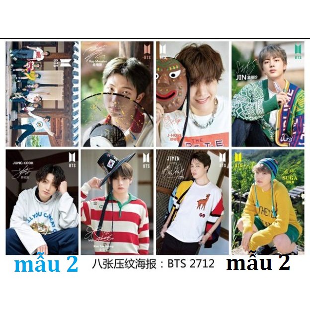 POSTER BTS khổ a3 (cả nhóm)