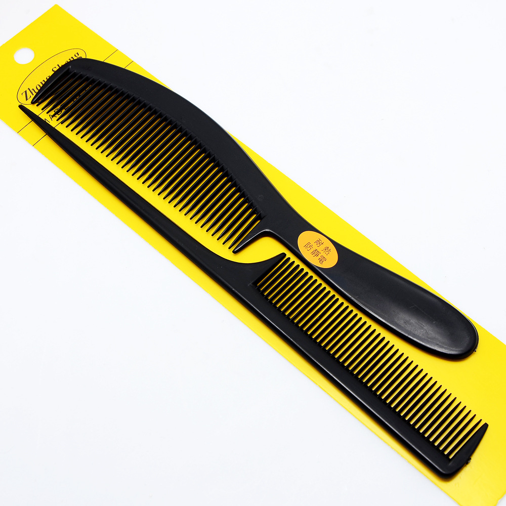 Heat-resistant comb combo, 2 styles for home and salon