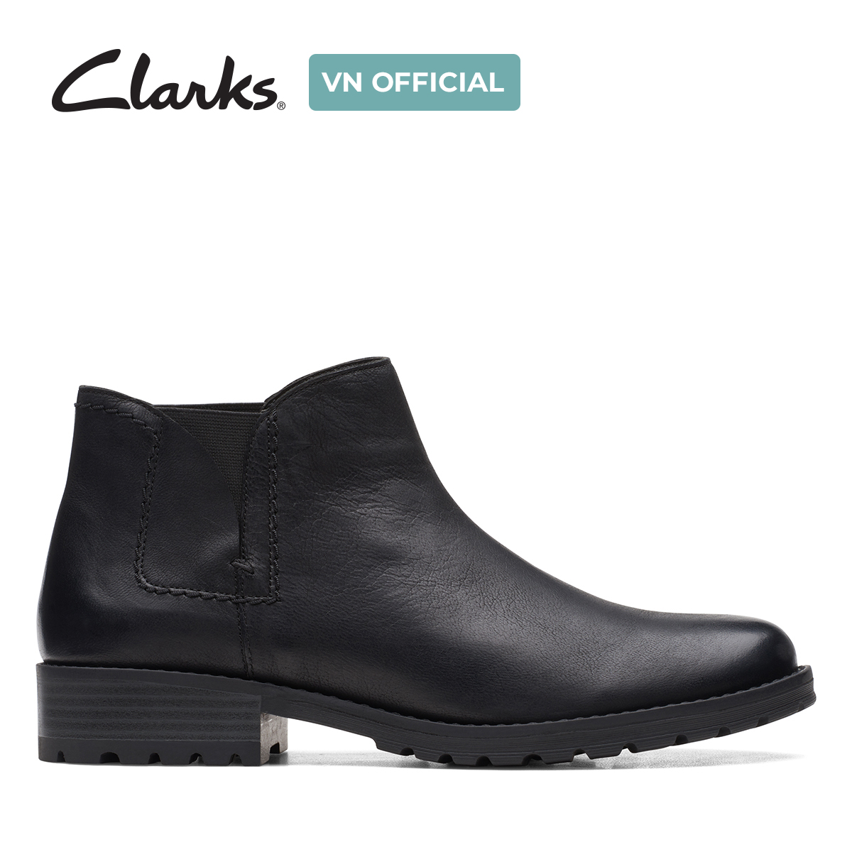 Giày Bốt Da Nữ Clarks - Clarkwell Demi