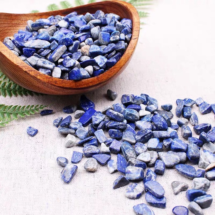 [0.3kg] Đá thạch anh xanh nước biển | Đá lapis lazuli
