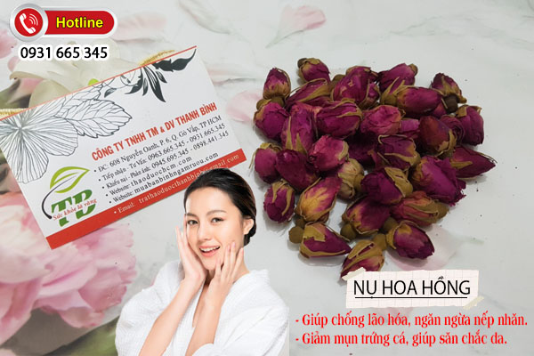 Nụ Hoa Hồng 100g - Hàng CTY Thảo Dược Thanh Bình