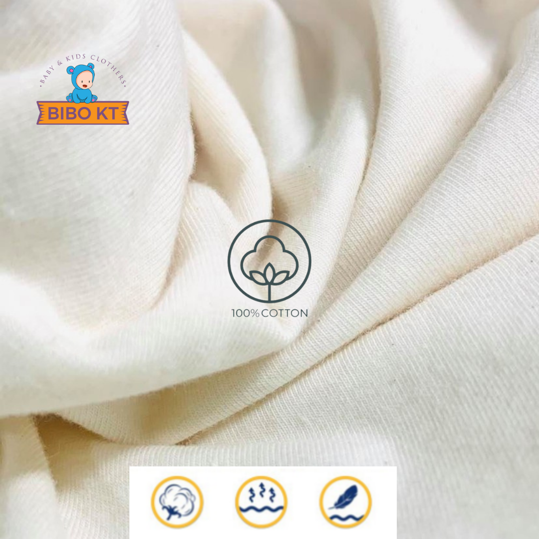 Quần thể thao cotton 100% Bibo Kim Thu size 1-10 (4-22KG)