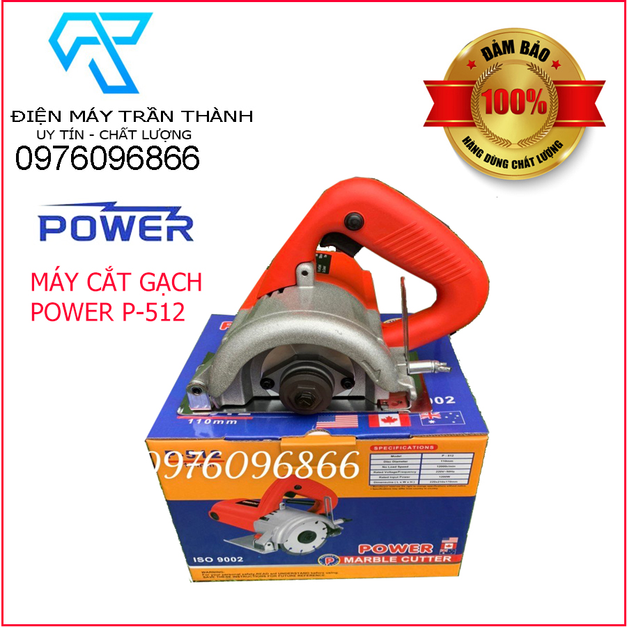 Máy Cắt Gạch Power 512 Nhập Khẩu Malaysia