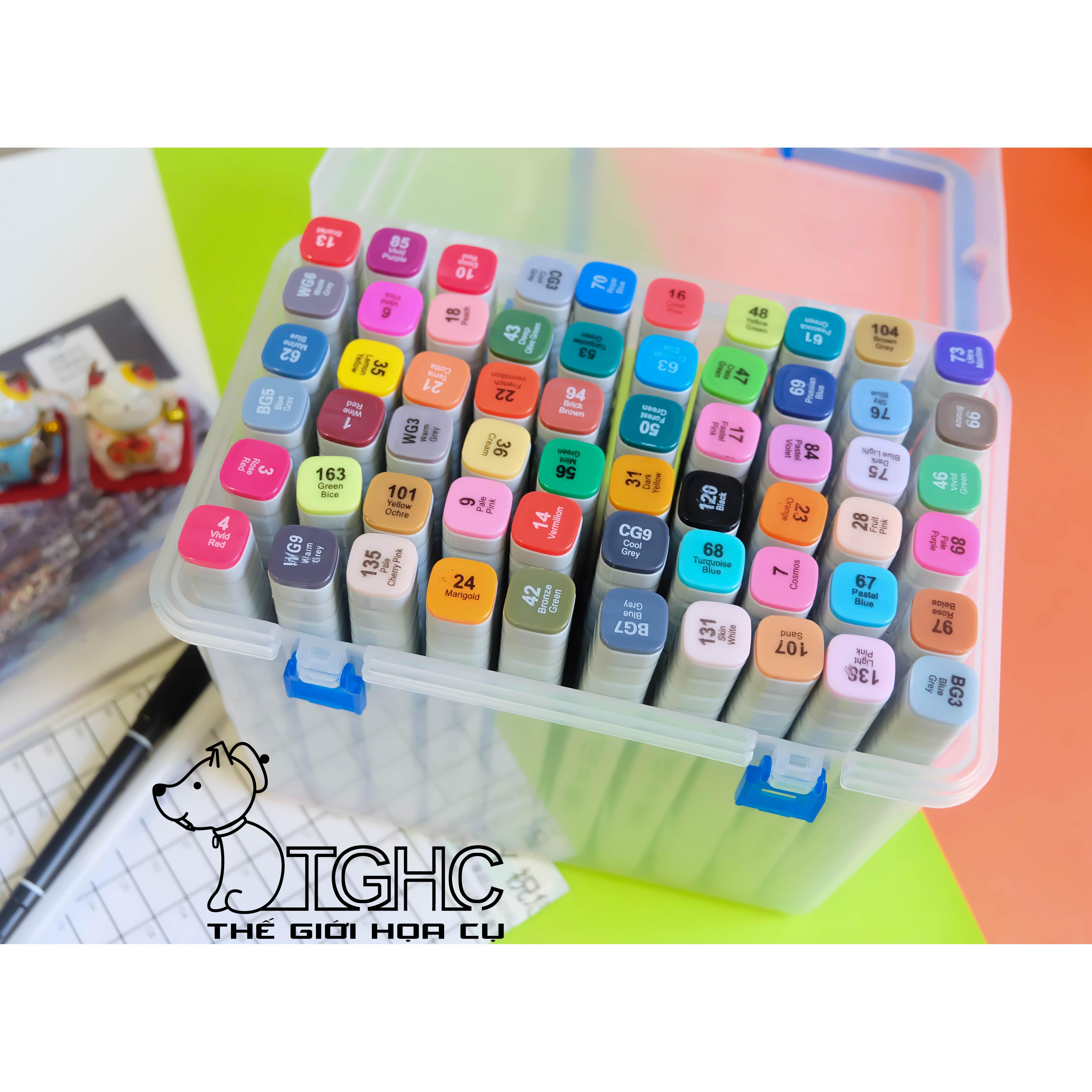 Bút Marker Touchliit 7: Bộ 60 Màu