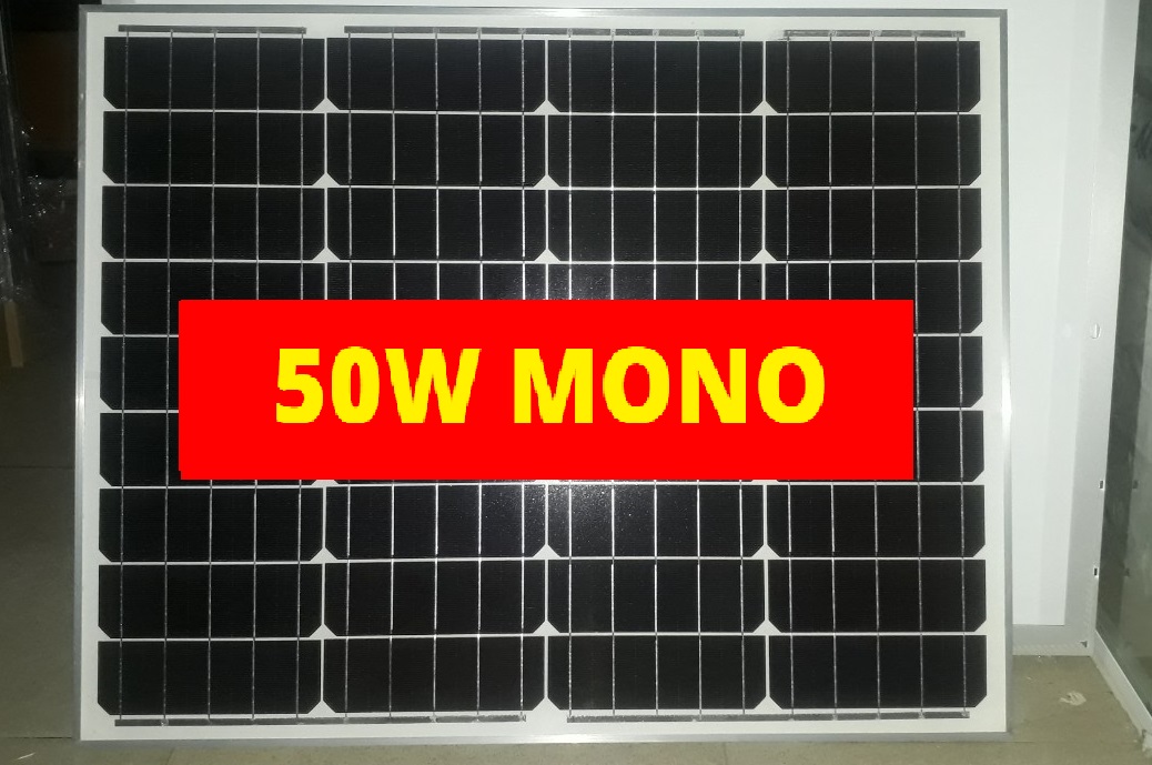 Tấm Pin Mặt Trời 50W Mono hãng Solar SOYER