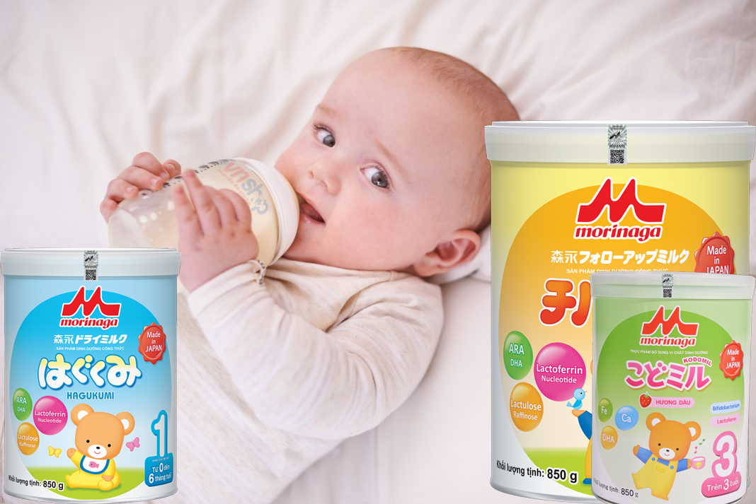 Sữa Morinaga Nhật số 0-1 800g HSD 1-2025