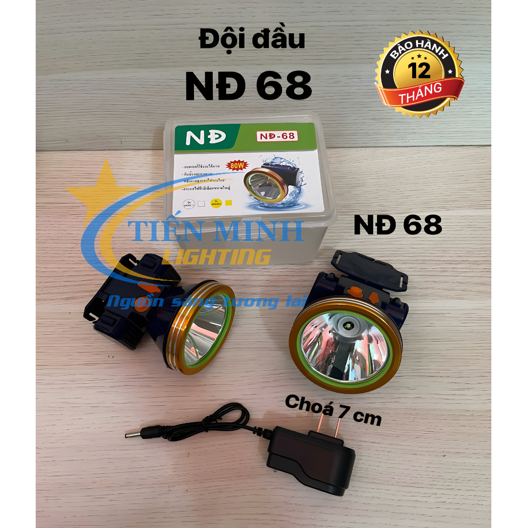 Đèn đội đầu NĐ-68 (lặn cao cấp)