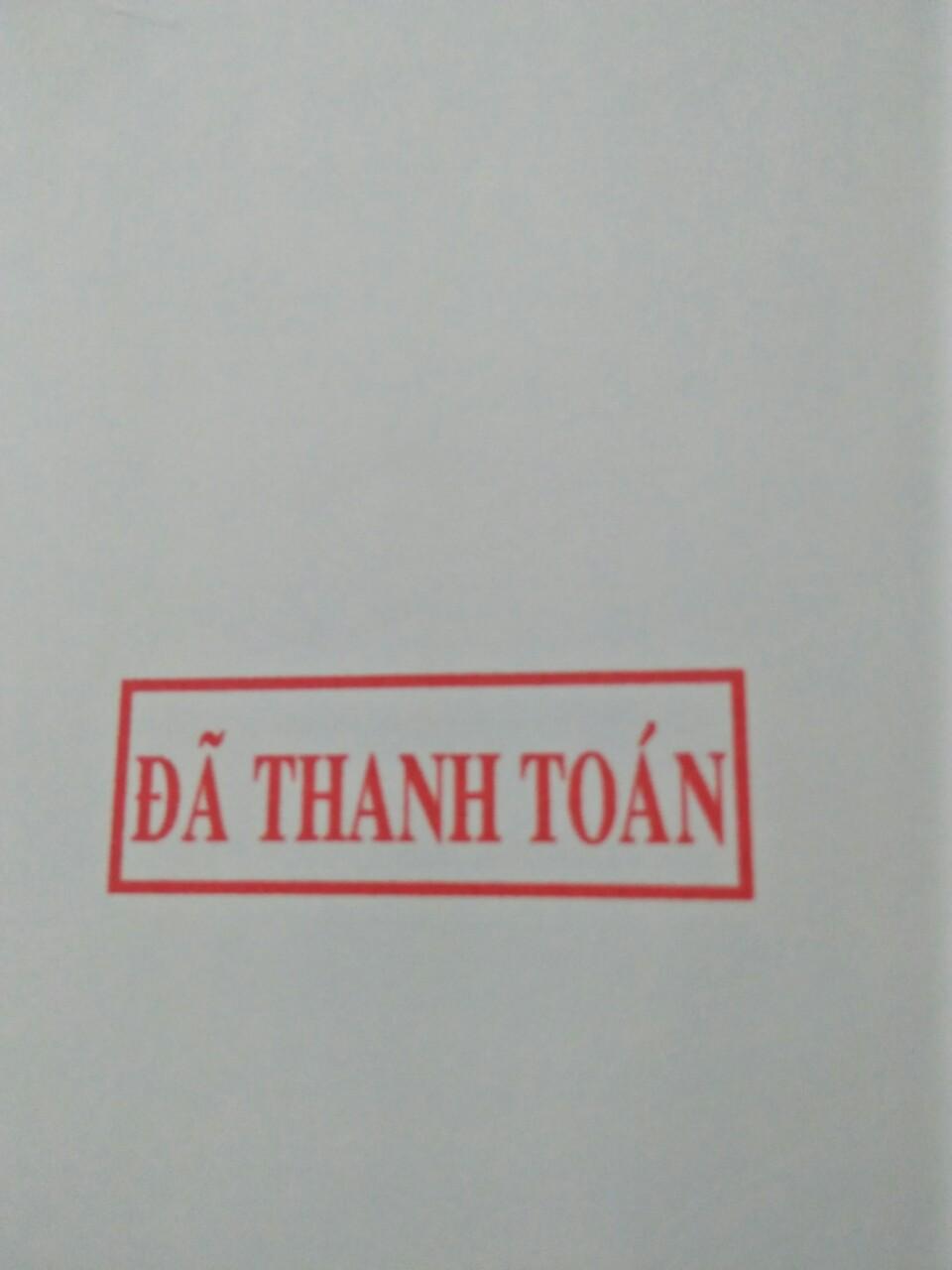 Dấu Đã Thanh Toán ( Màu đỏ)