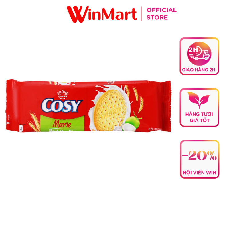 [Siêu thị WinMart] - Bánh quy Marie Cosy Kinh Đô gói 144g