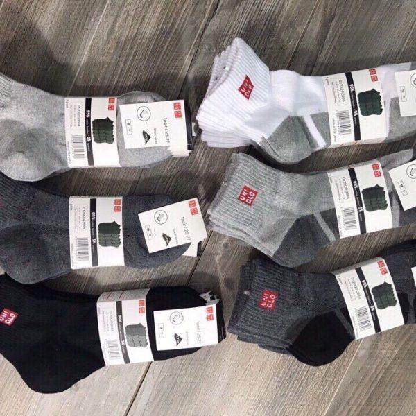 Combo 5 đôi tất nam uniqlo cao cổ