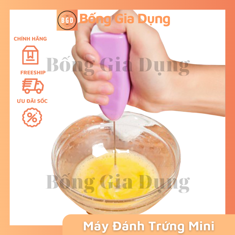 Máy Đánh Trứng Cầm Tay Mini Tiện Lợi, Máy Đánh Trứng Tiện Lợi Nhỏ Gọn Thông Minh