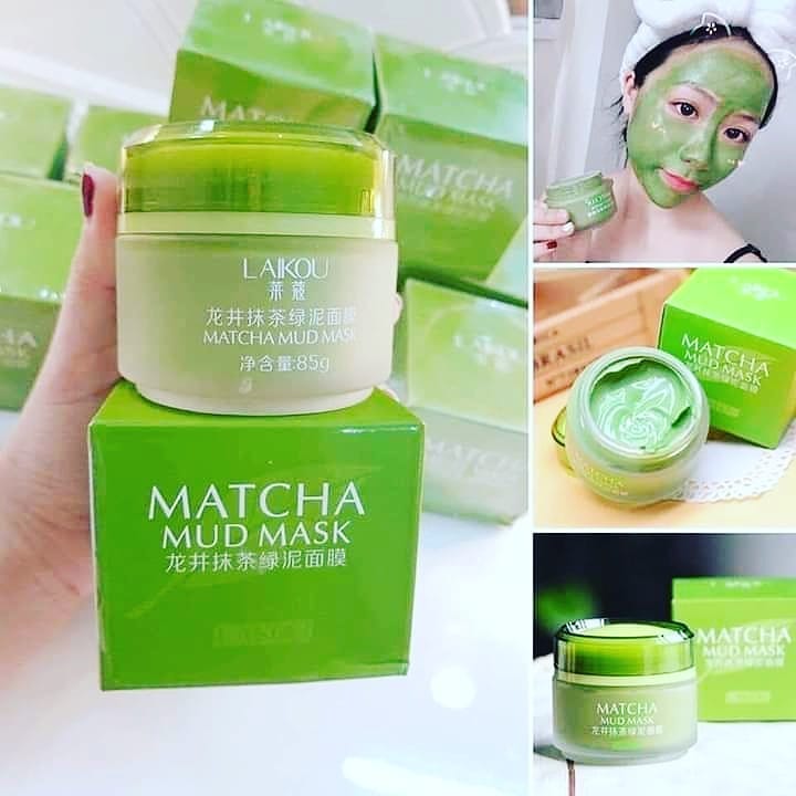 Mặt nạ bùn non matcha laikou