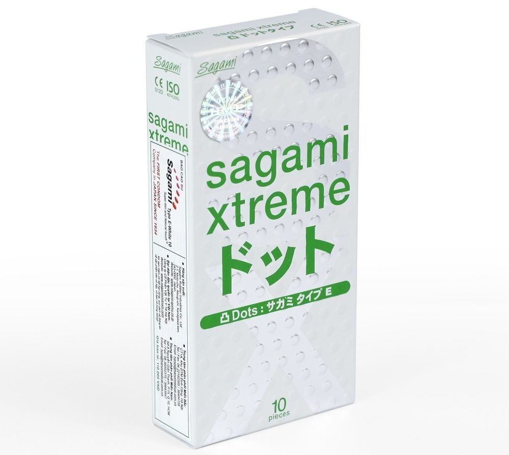 Bao Cao Su Gân Gai Sagami Xtreme White Nhật Bản Siêu Mỏng cảm giác chân thật