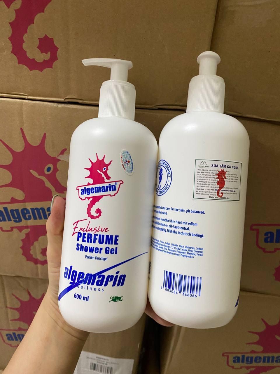 Sữa tắm cá ngựa hàng Đức có vòi 600ML