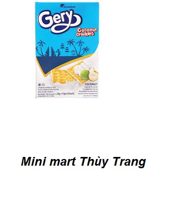 [HCM]Bánh quy dừa Gery hộp 300g
