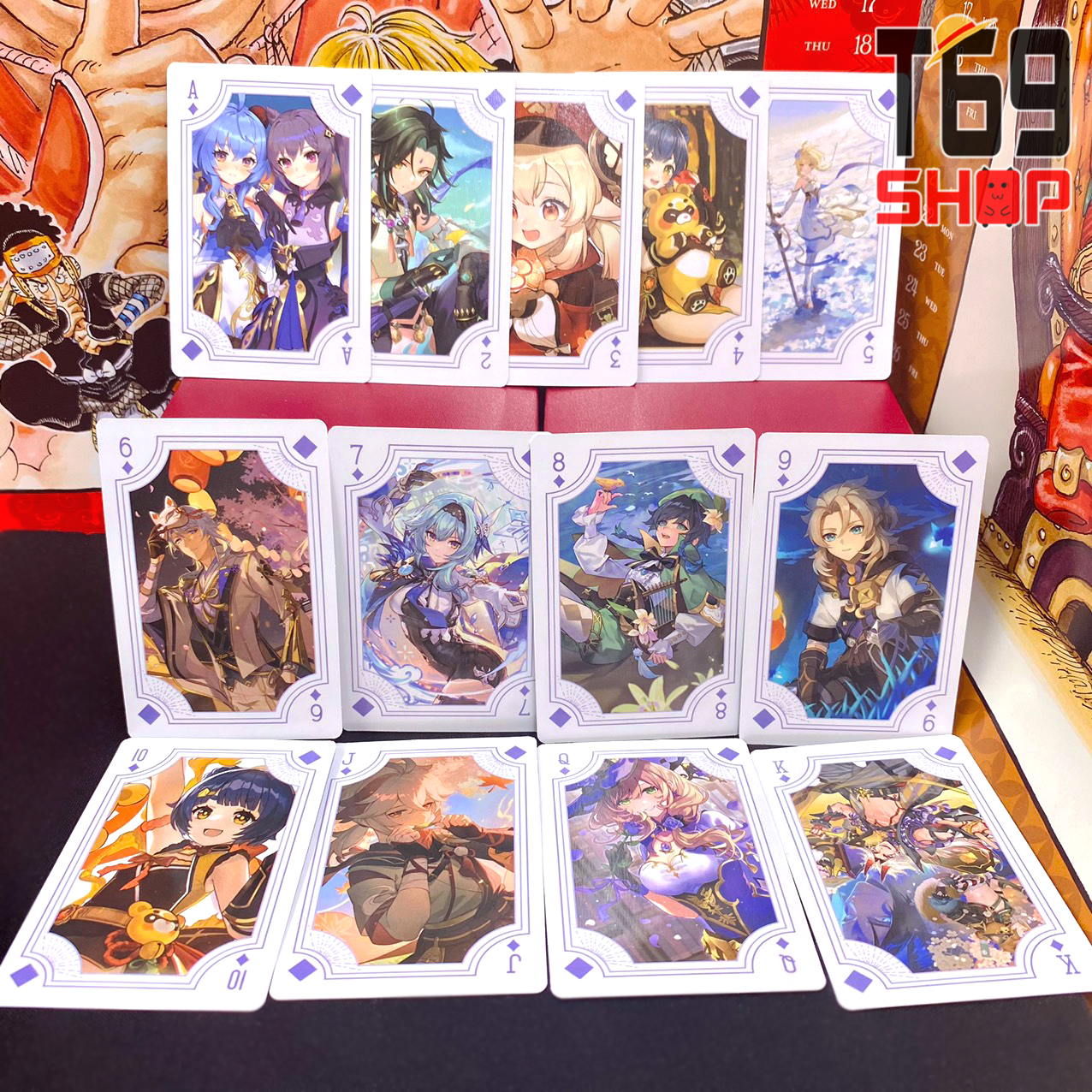 Bài tây game Genshin Impact - Mẫu 2 [T69 Shop]