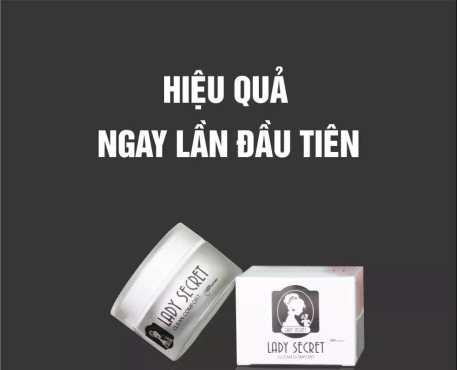 lady secret Phấn triị hôi nách thâm nách cao cấp