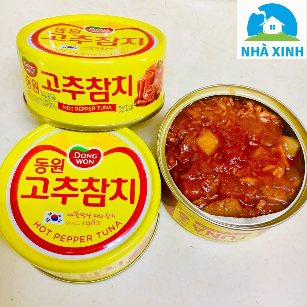 Cá ngừ Dongwon Hàn Quốc vị ớt cay (Hot Pepper Tuna)