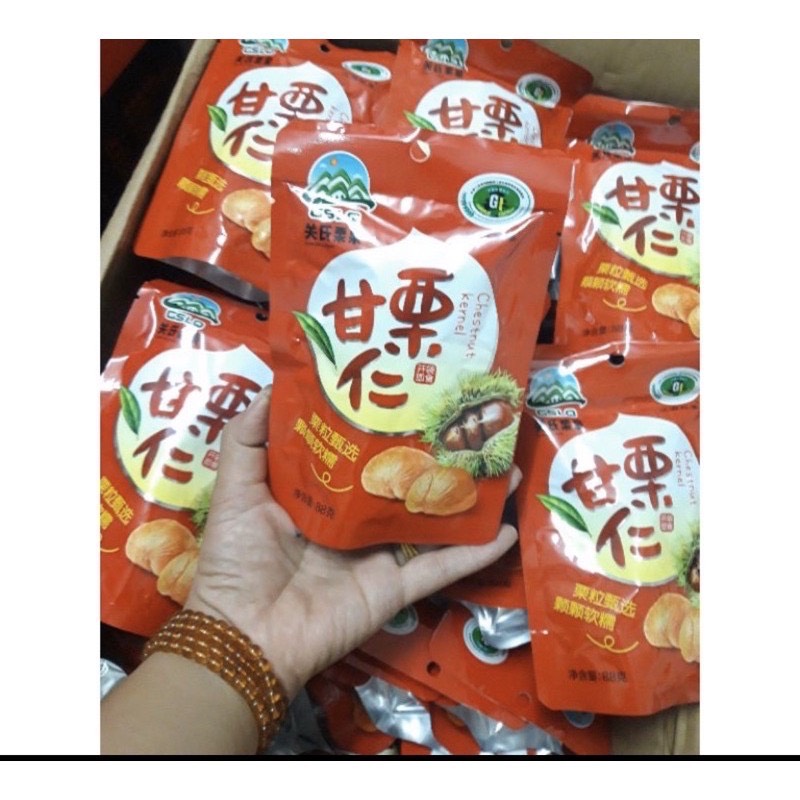 hạt dẻ gói quảng châu hàng bóc sẵn