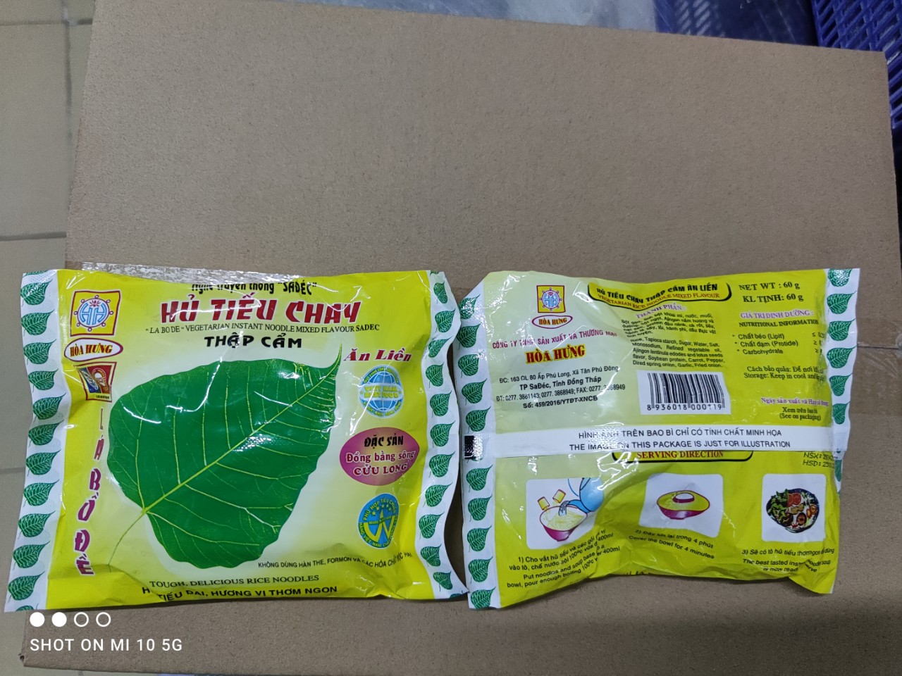 [Đặc sản Sa Đéc] HỦ TIẾU CHAY THẬP CẨM HOÀ HƯNG (Thùng 30 GÓI)