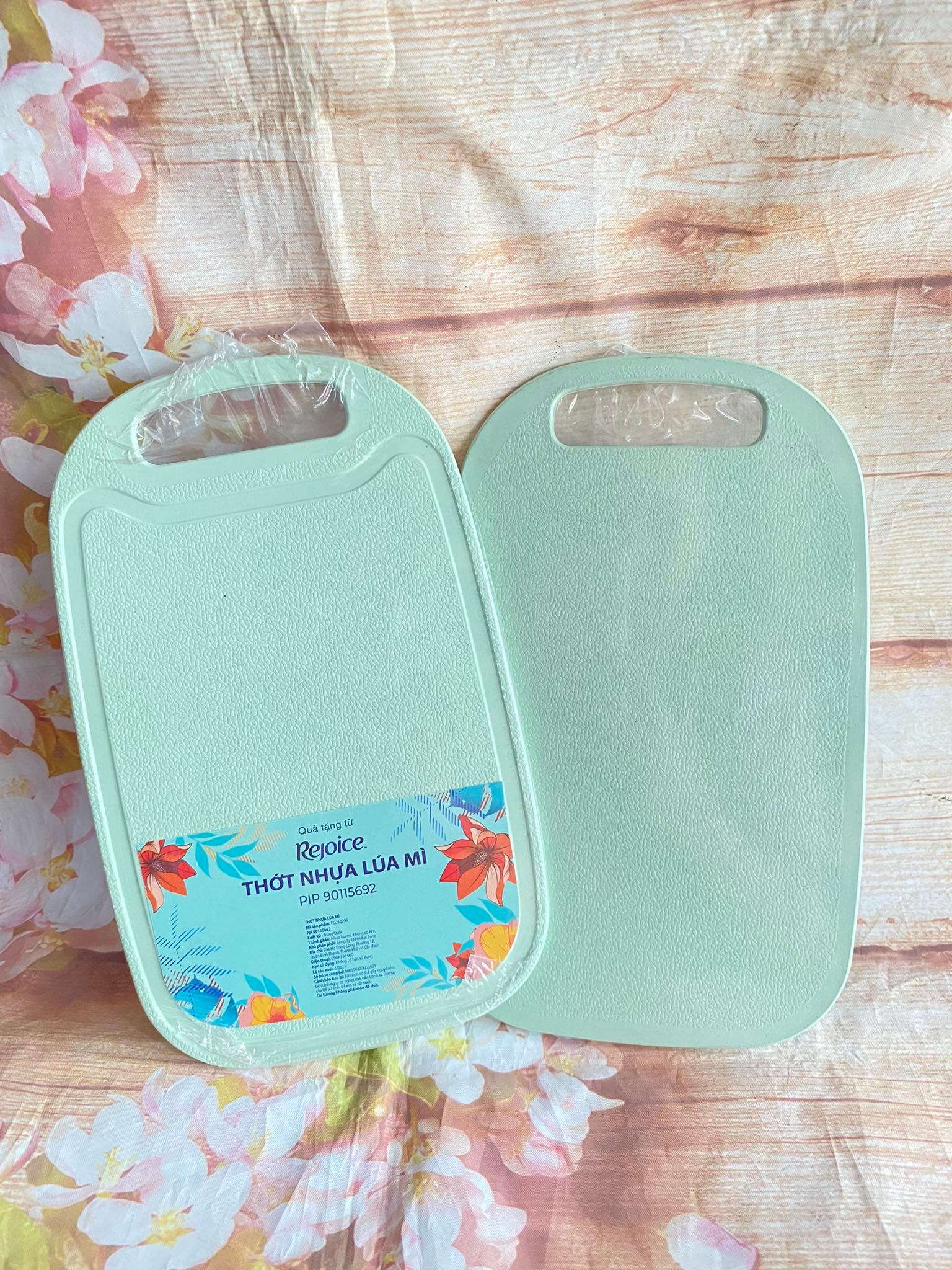 [HKMTH]Thớt nhựa lúa mì Rejoice 15x25cm
