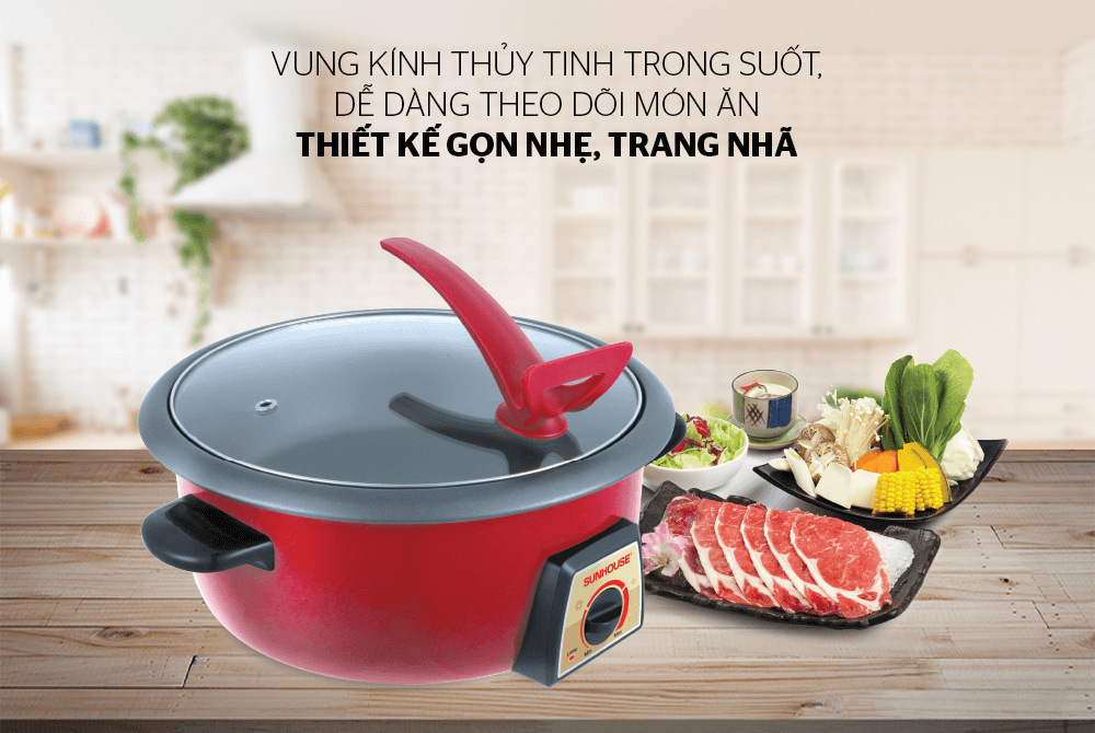 LẨU ĐIỆN SUNHOUSE SHD4520 (3L)