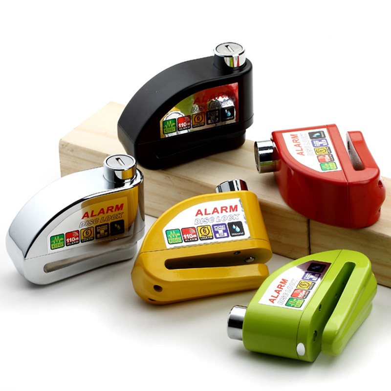 Khóa Thắng Đĩa Xe Máy Alarm Có Còi Hú Báo Động