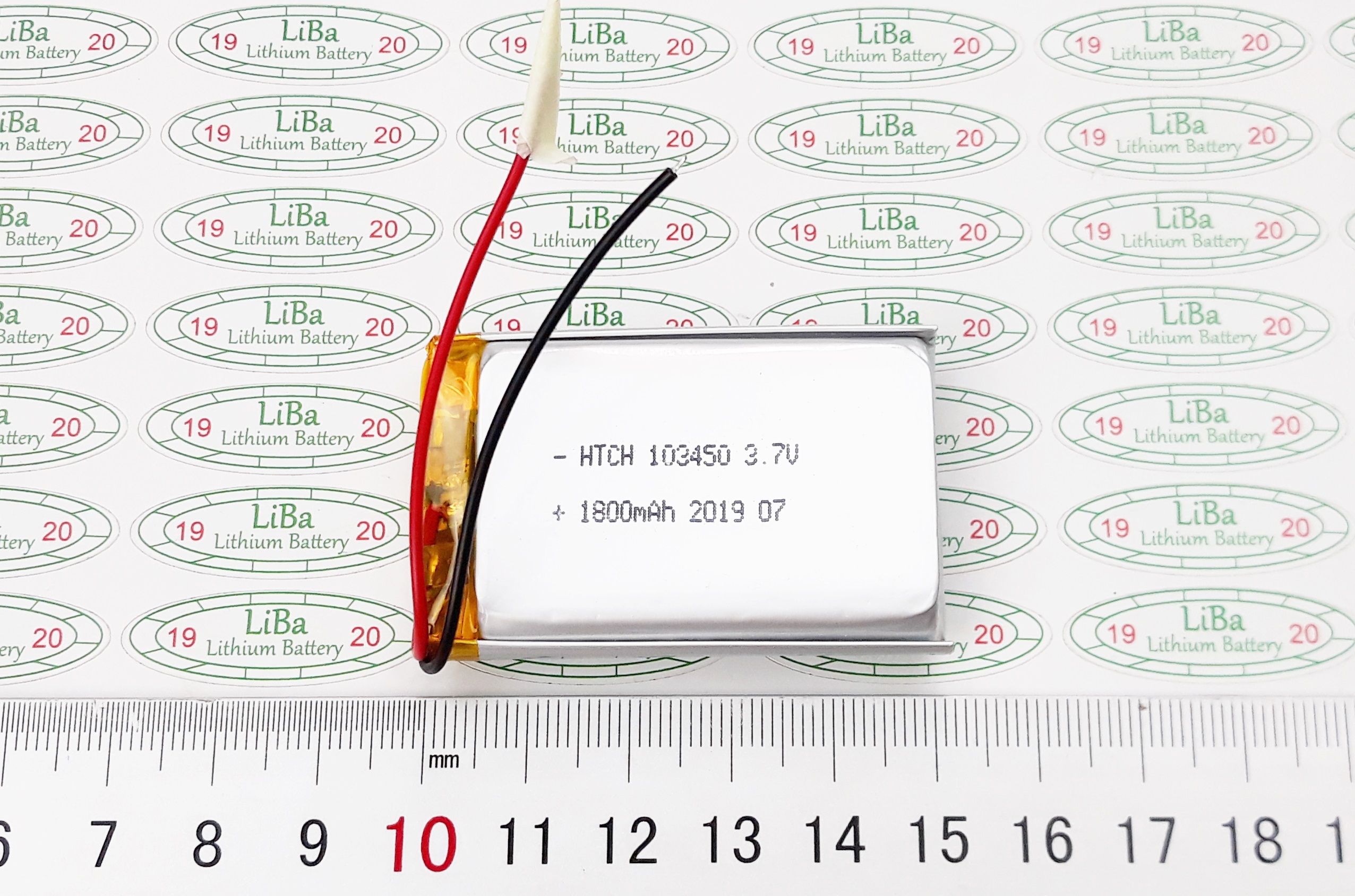 [HCM]Pin Lithium Polyme (Lipo) 3.7V 1800mAh 103450 - LiBa