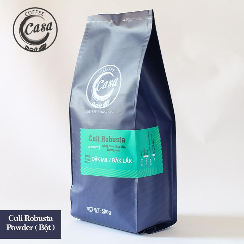 [HCM]Cà phê Culi Robusta nguyên chất gu đậm thơm mộc 500gr - Casa Coffee