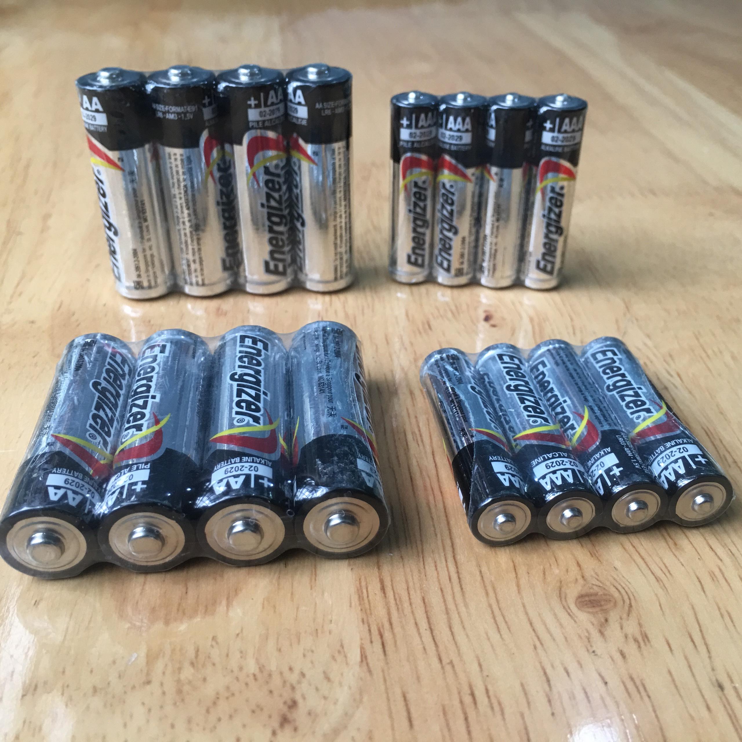 VỈ 2 VIÊN PIN ENERGIZER AA  AAA ALKALINE – 1 VIÊN AA  AAA ENERGIZER 1,5V