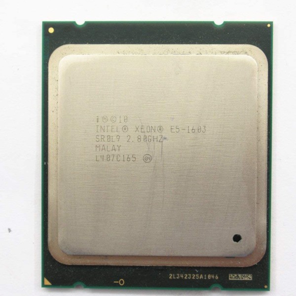 E5 1603, SK2011,Bộ xử lý Intel® Xeon® E5-1603 10M bộ nhớ đệm, 2,80 GHz.