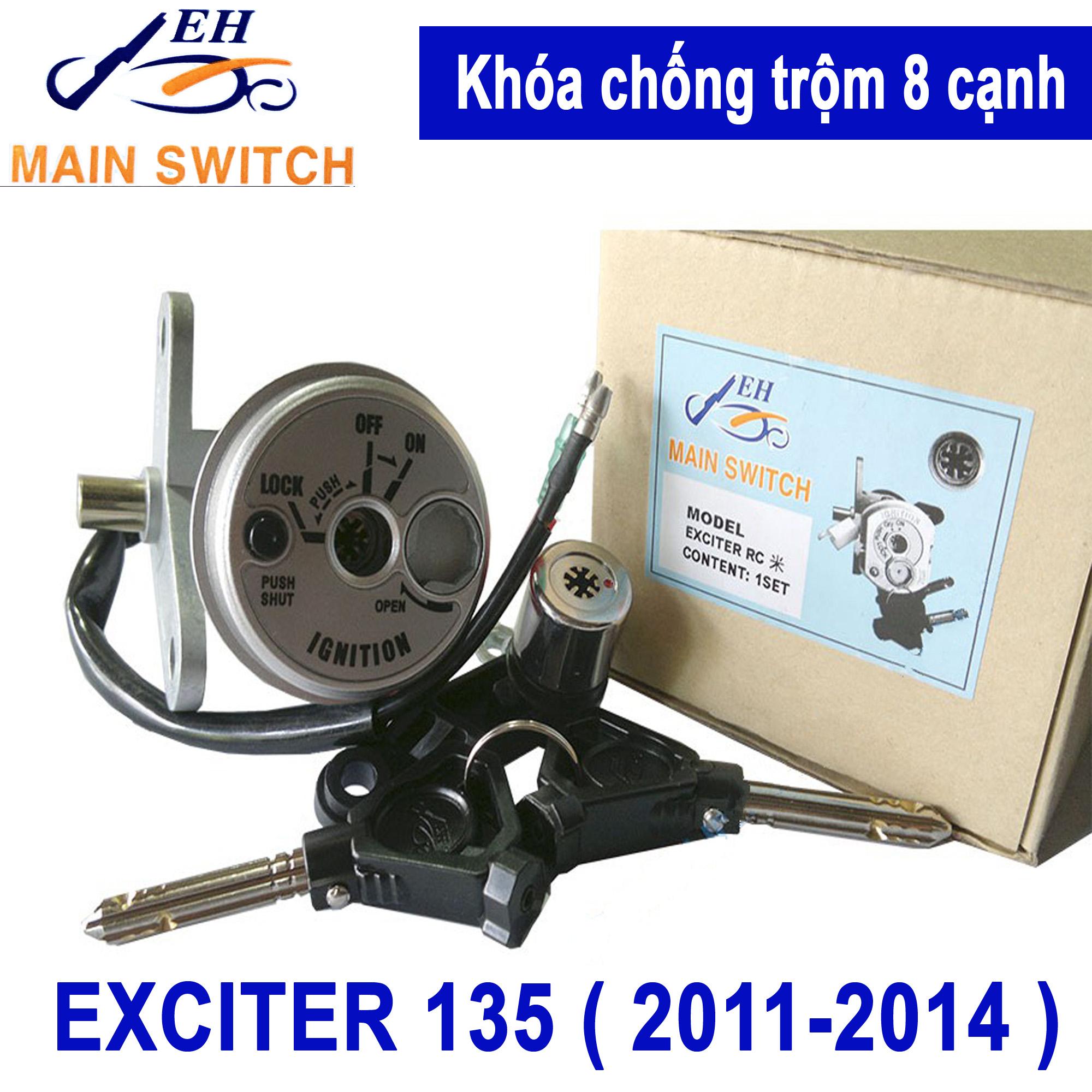 Khóa chống trộm 8 cạnh exciter 135