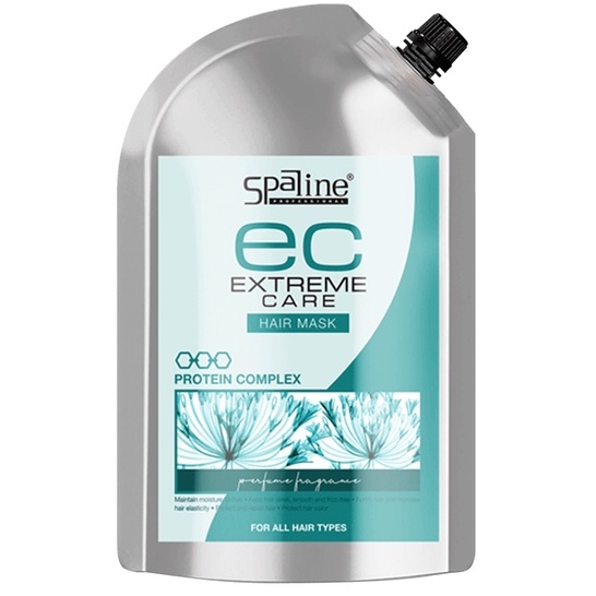 Kem ủ tóc , mặt nạ chăm sóc tóc chuyên sâu Spaline 1000ml dạng túi