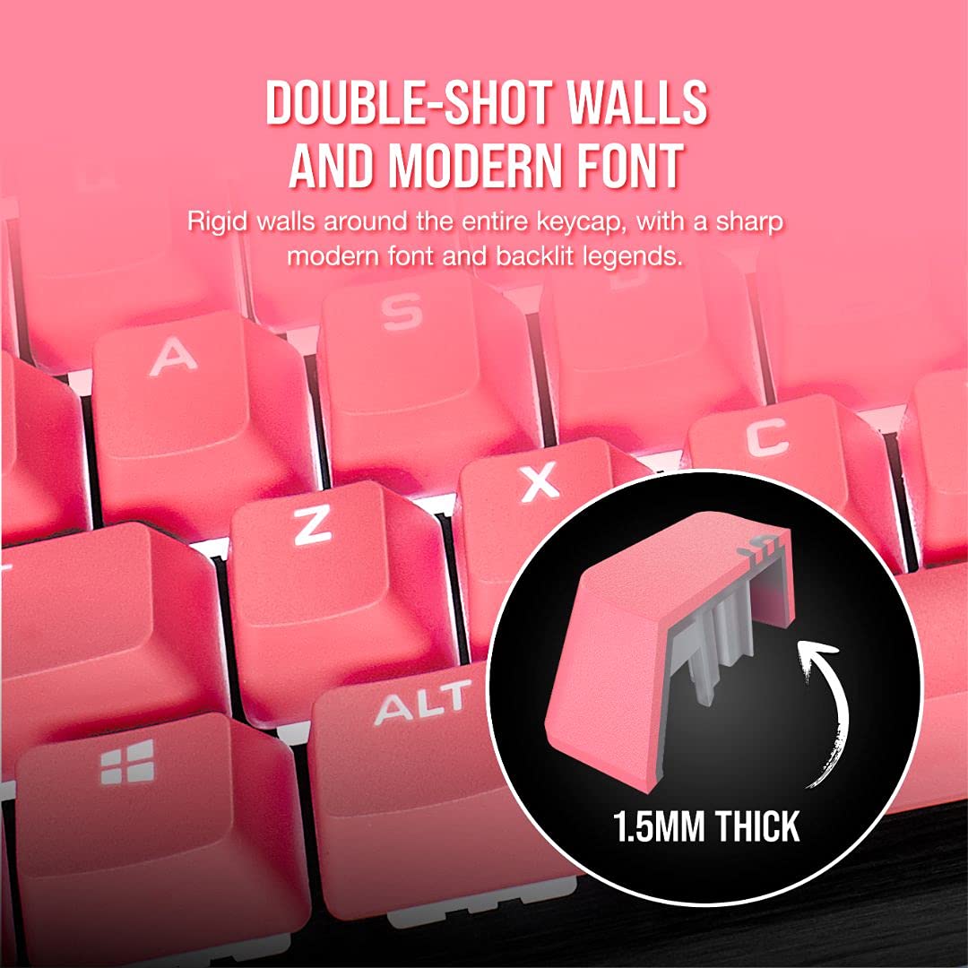 Bộ nút thay thế Corsair Keycap PBT Double-Shot PRO