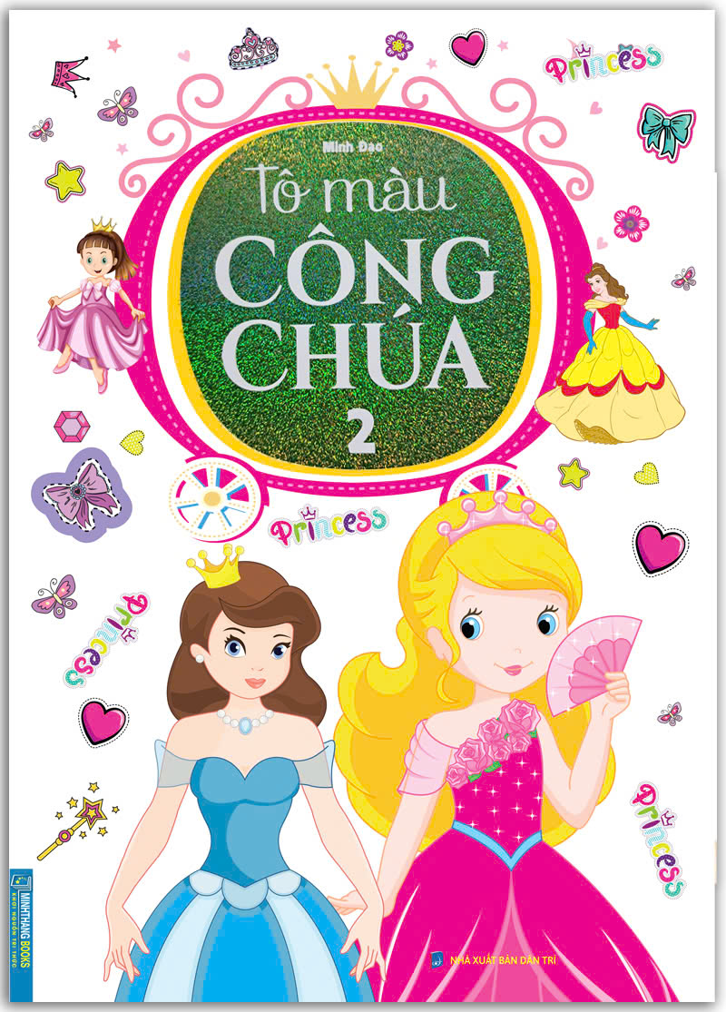 Sách - Túi Tô màu công chúa ( 5 cuốn )