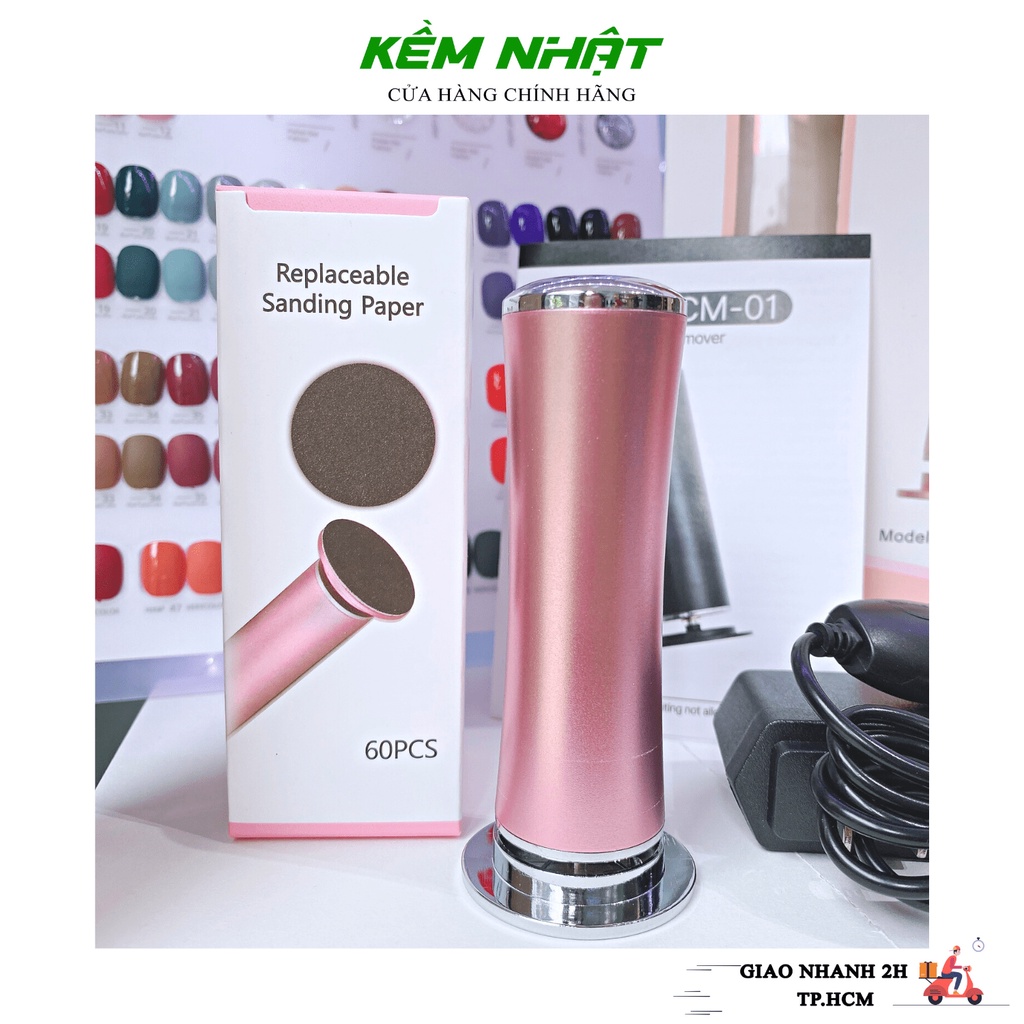 Máy Chà Gót Chân TL - DS01 ( Tặng kèm 60 miếng chà nhám )