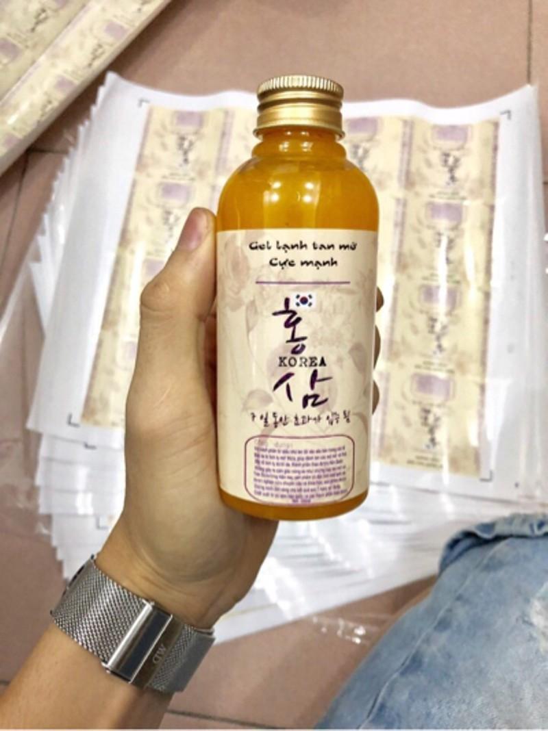 [HCM]Gel tan mỡ lạnh có tem