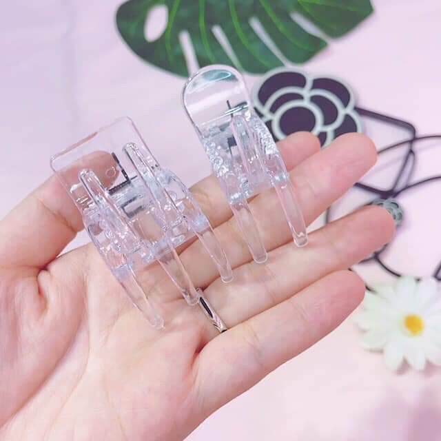 SET 12 KẸP TÓC CÀNG CUA TRONG SUỐT (COMBO 12 Chiếc)