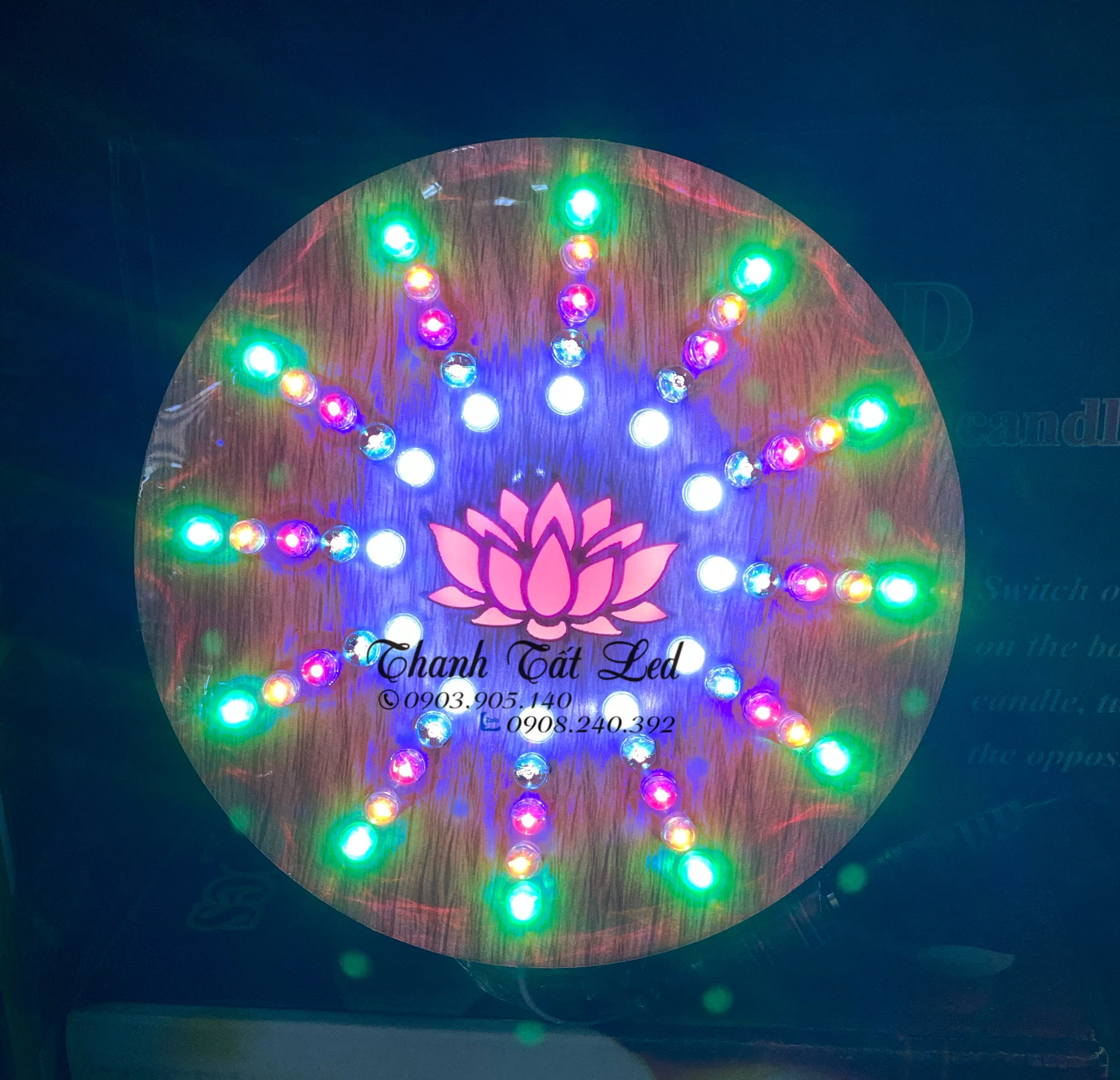 Hào Quang Gỗ 12cm Siêu Mỏng