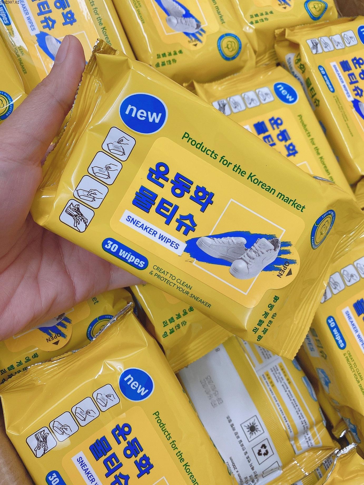 ⛔FREESHIP⛔ Bịch 30 tờ giấy lau giày (LOẠI LAU GIÀY)