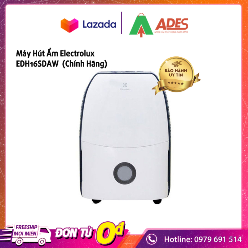 Bảng giá [ĐÁNH BAY MÙA ẨM] Máy Hút Ẩm Electrolux EDH16SDAW - Dung Tích 16L - Công Suất Lớn