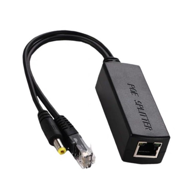 Đầu chuyển poe splitter 48v sang 12v cho camera