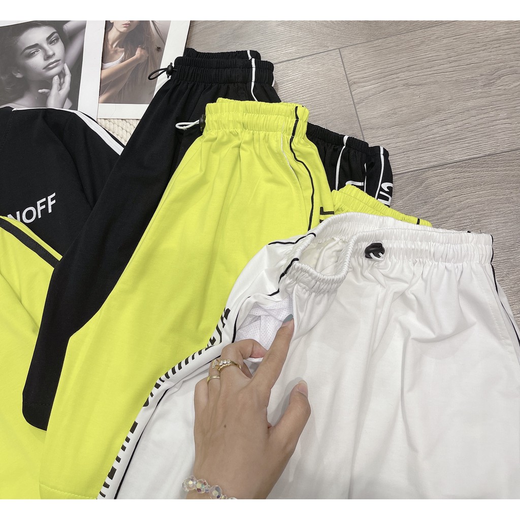 Set Croptop Bom Thụng Siêu Chất